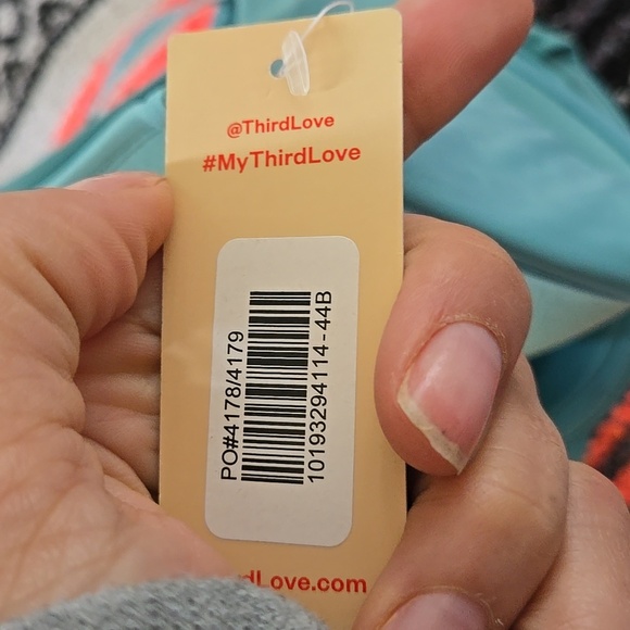 Blue Underwire Bra 44B NWT - Picture 7 of 7